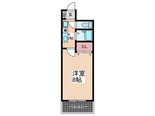 ソシア舟入の物件間取画像